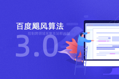 百度颶風(fēng)算法3.0,針對跨領(lǐng)域采集及站群問題